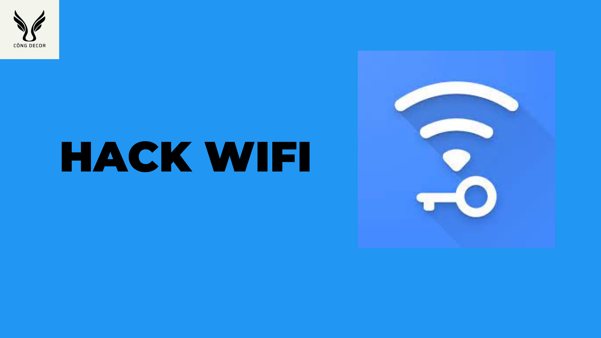Cách hack wifi nhanh nhất
